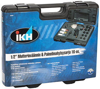 Mutterdragare & Hylssats 1/2 814NM Luftdr. 16st