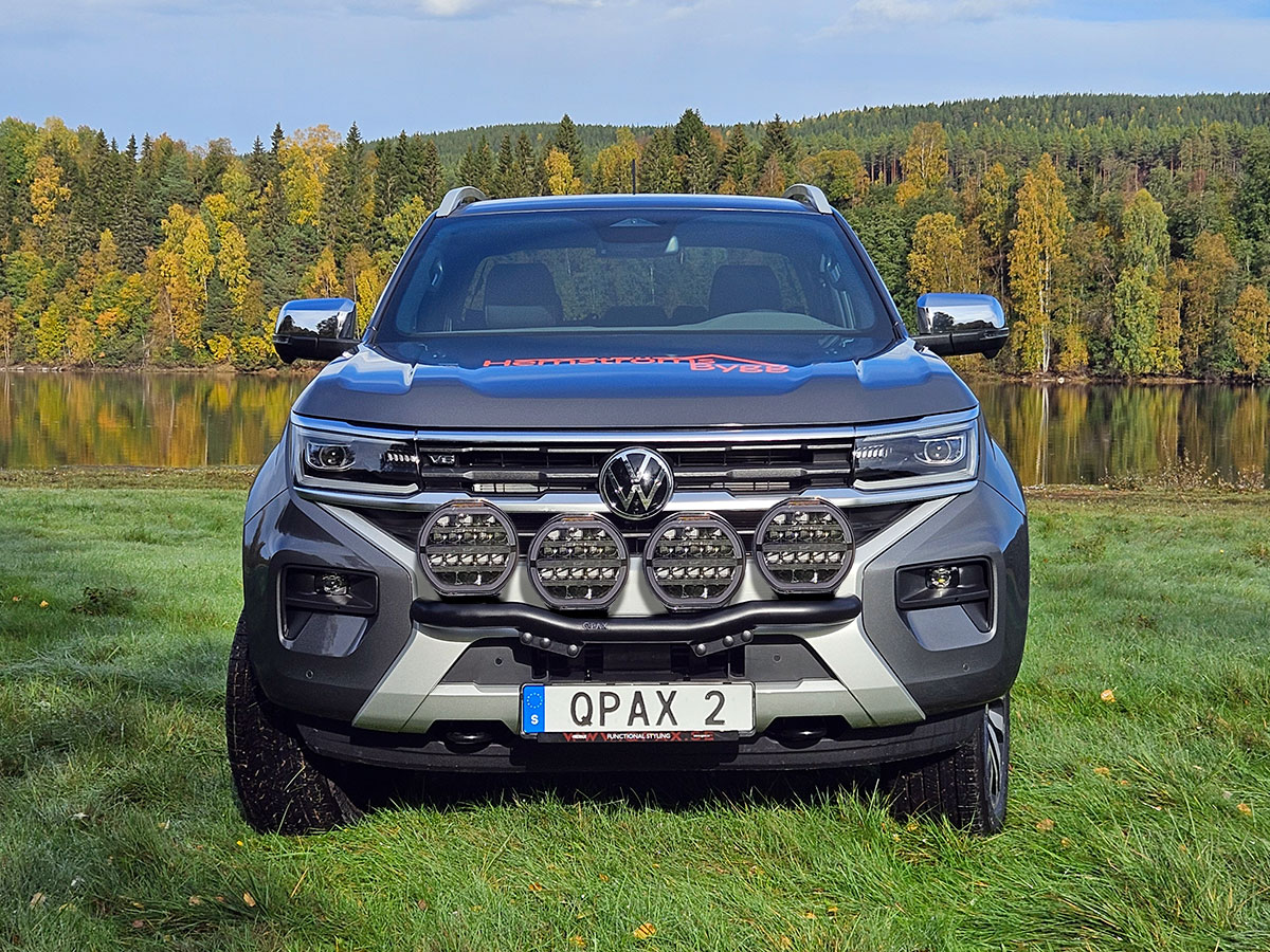 Q-LIGHT VW Amarok 23- frontbar  for 4pcs aux. lights - 2