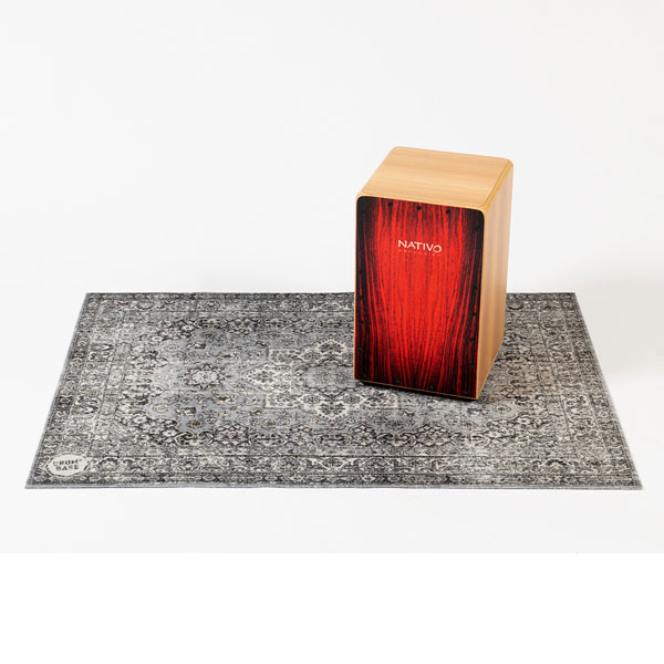DRUMnBase Persian Stage Mat Grey 130 x 90cm - 2