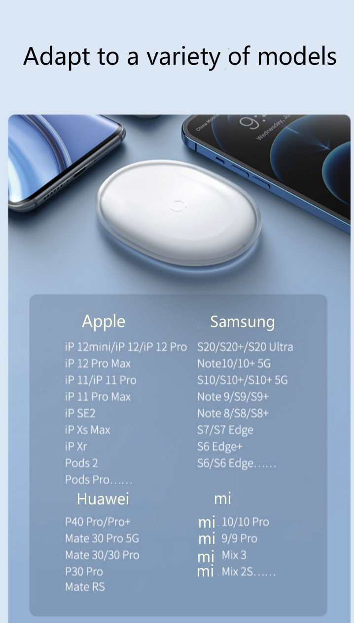Baseus 15W Jelly Wireless Charger Trådlös mobilladdare - 4