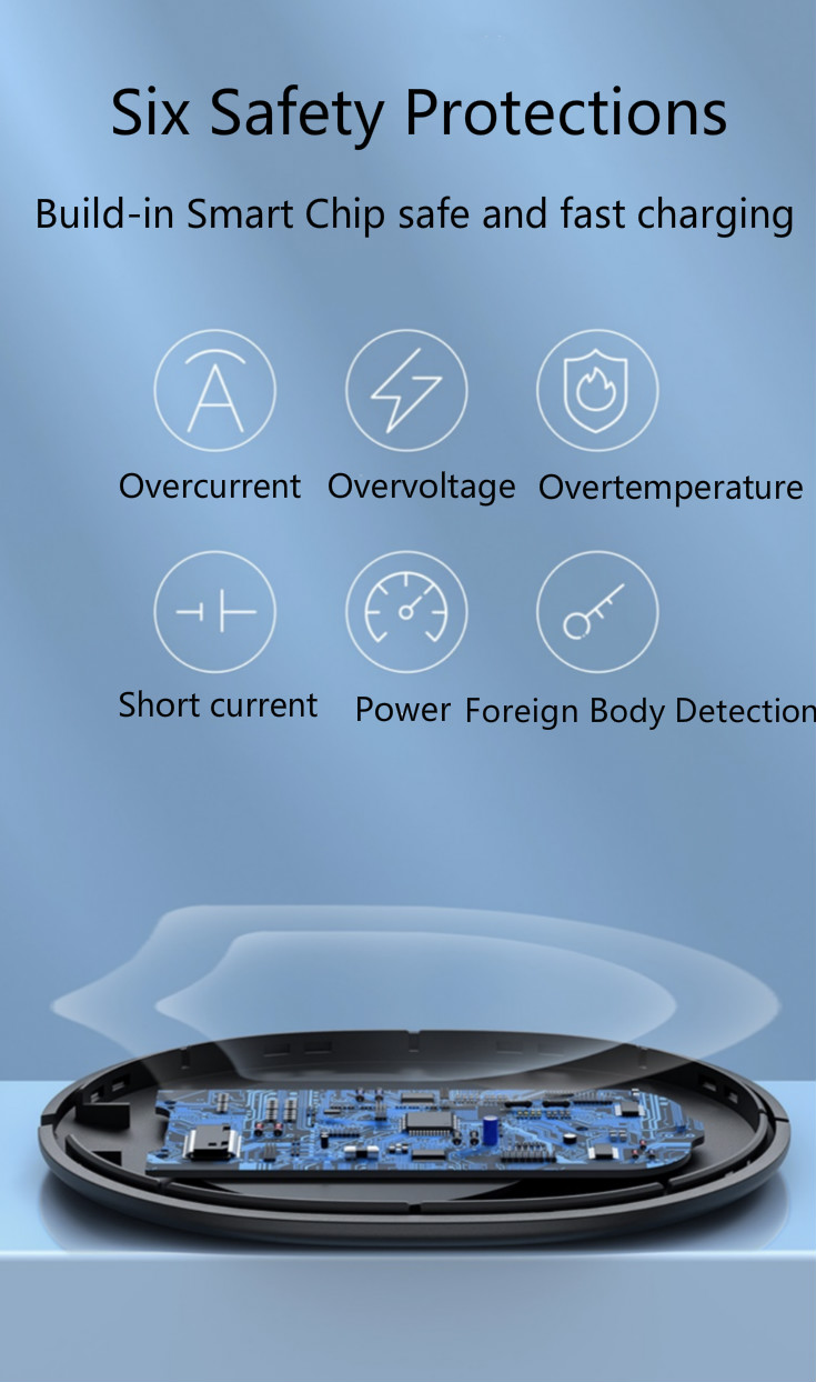 Baseus 15W Jelly Wireless Charger Trådlös mobilladdare - 3
