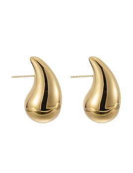 By Jolima Drop earring , gold