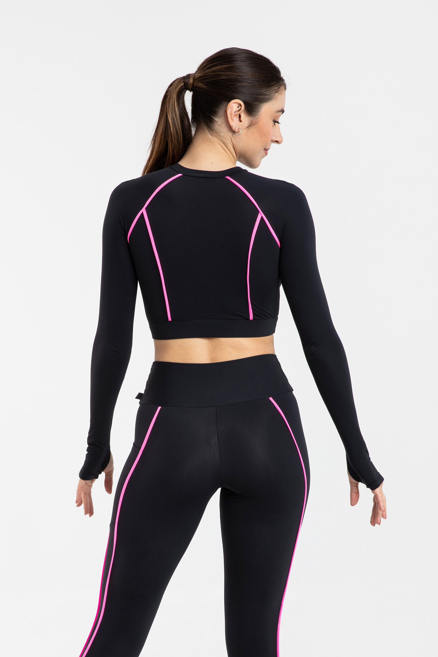 Croptop i microfiber - 2