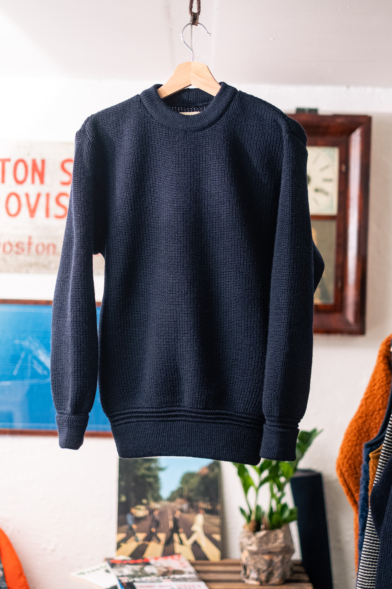 Heimat - Rundhals Wool Sweater Ink