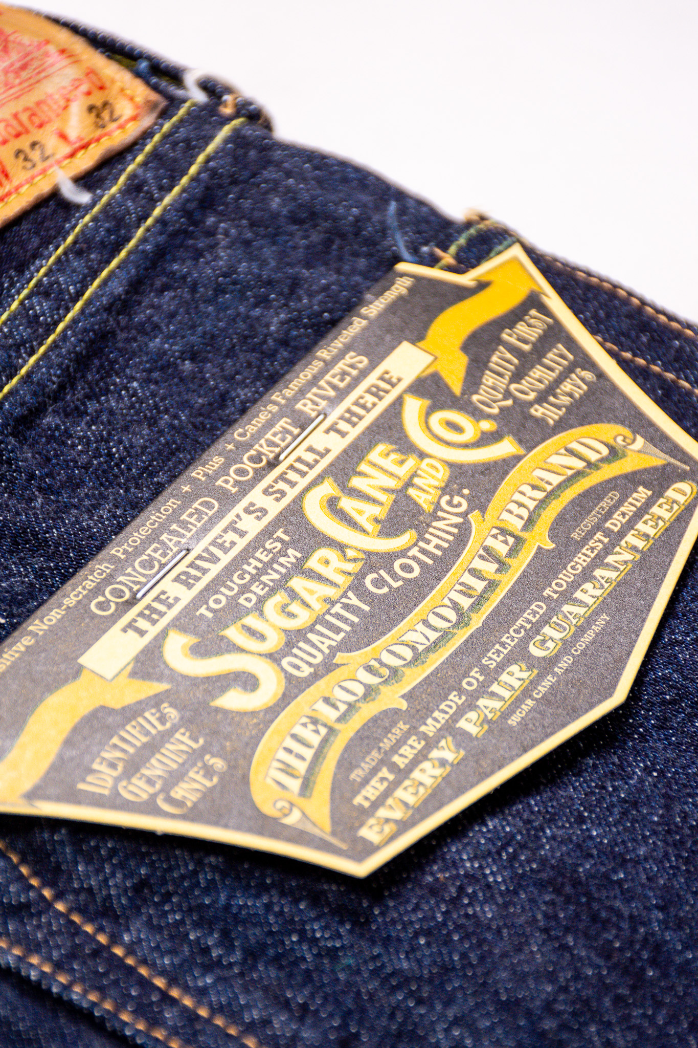 Sugar Cane - SC42021A 2021 Model Slim Tapered Jeans 14,25 oz - 3