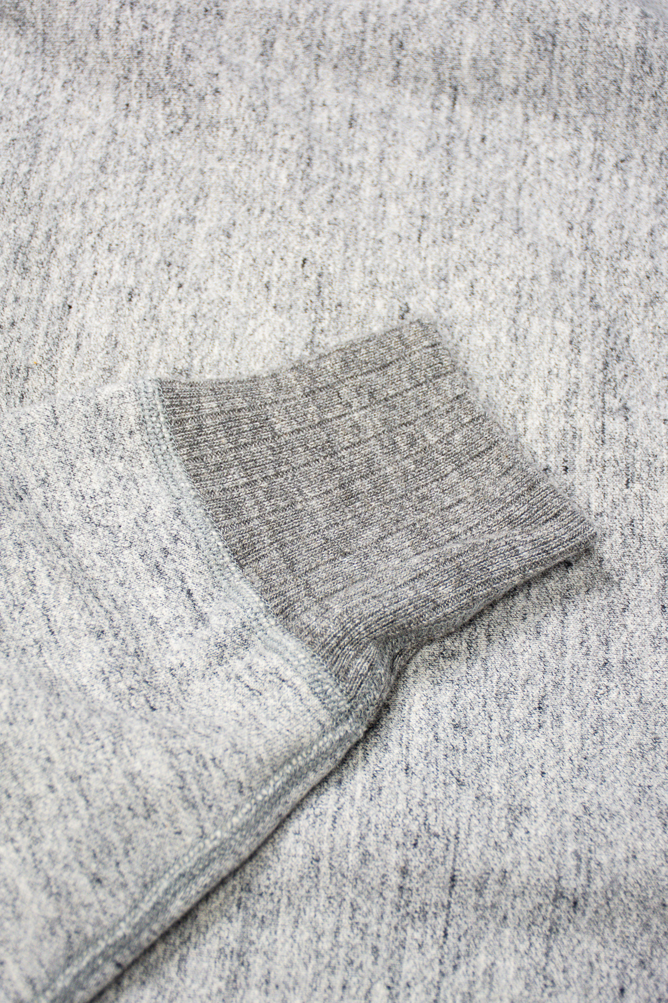 Whitesville - Heavyweight Loop-wheeled Sweatshirt Heather Grey - 6