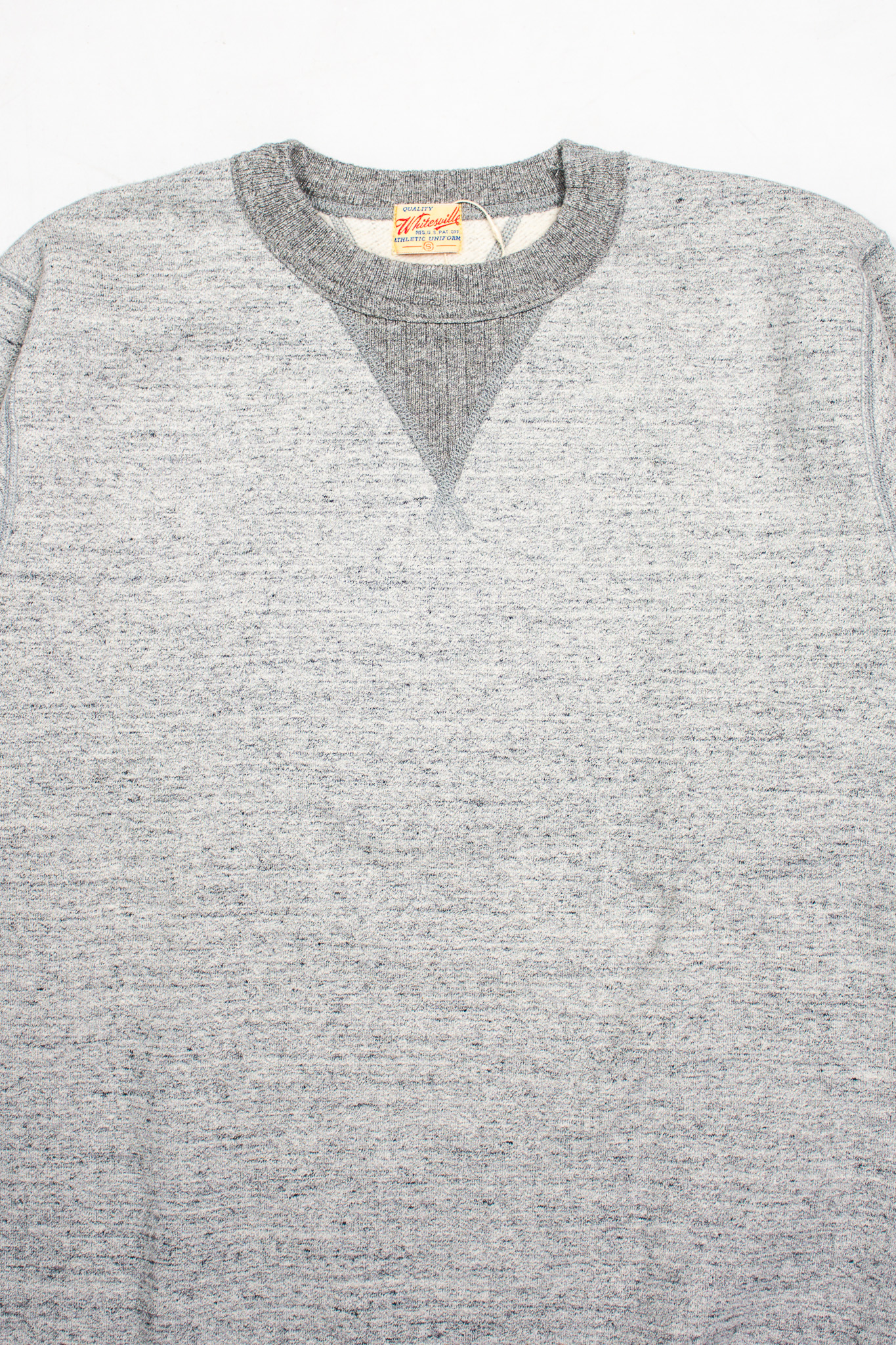 Whitesville - Heavyweight Loop-wheeled Sweatshirt Heather Grey - 3