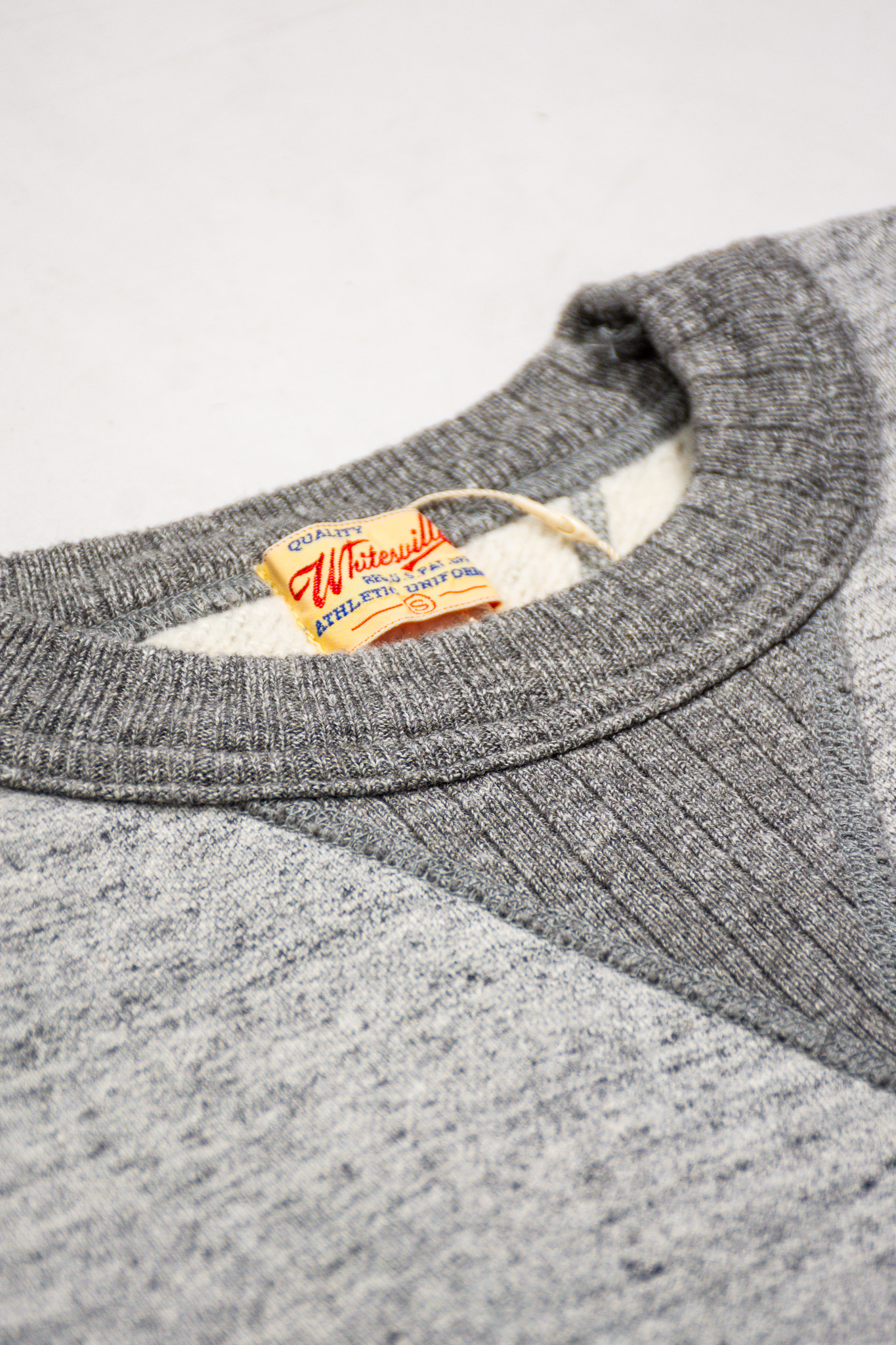 Whitesville - Heavyweight Loop-wheeled Sweatshirt Heather Grey - 4