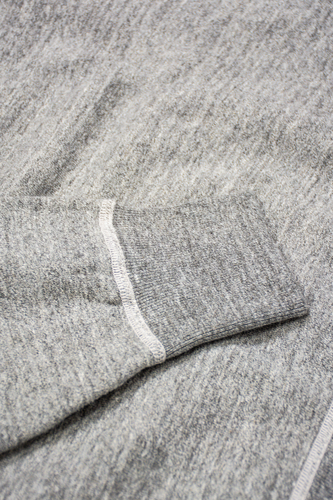 Buzz Rickson's - Loopwheeled Plain Sweatshirt Heather Grey - 6