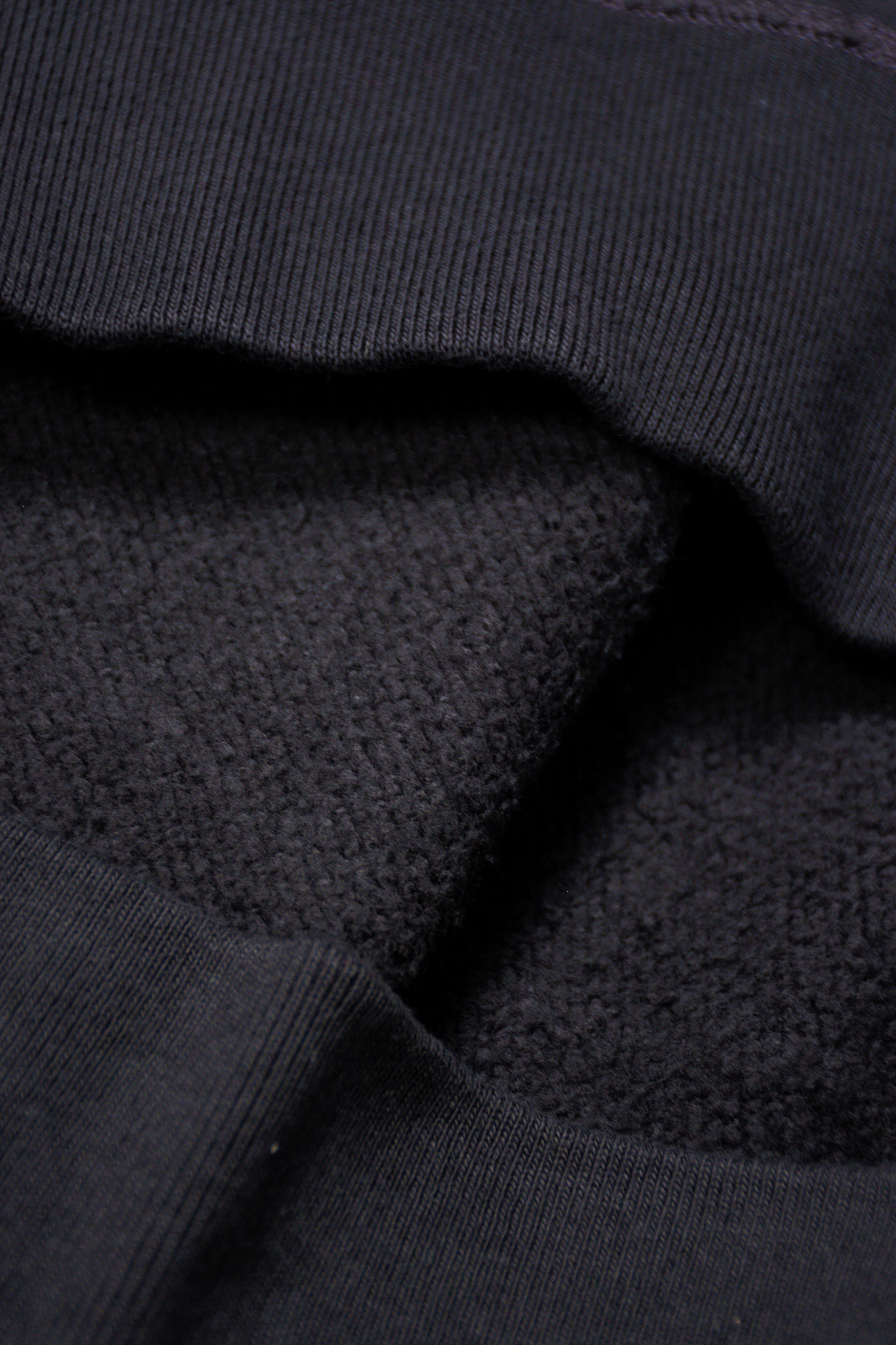 Buzz Rickson's - Loopwheeled Plain Sweatshirt Black - 7