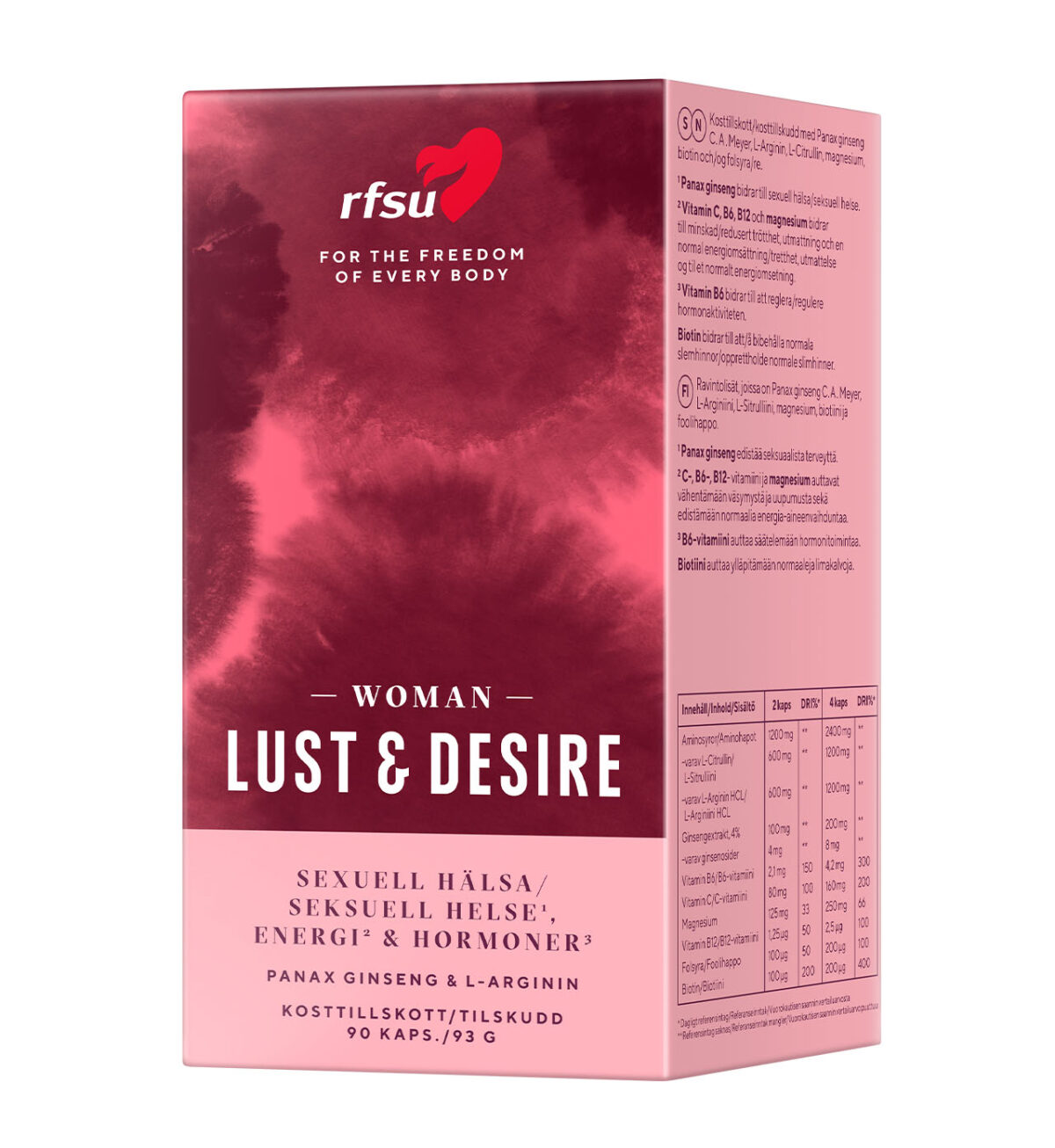 RFSU Lust & Desire Woman 90 kap