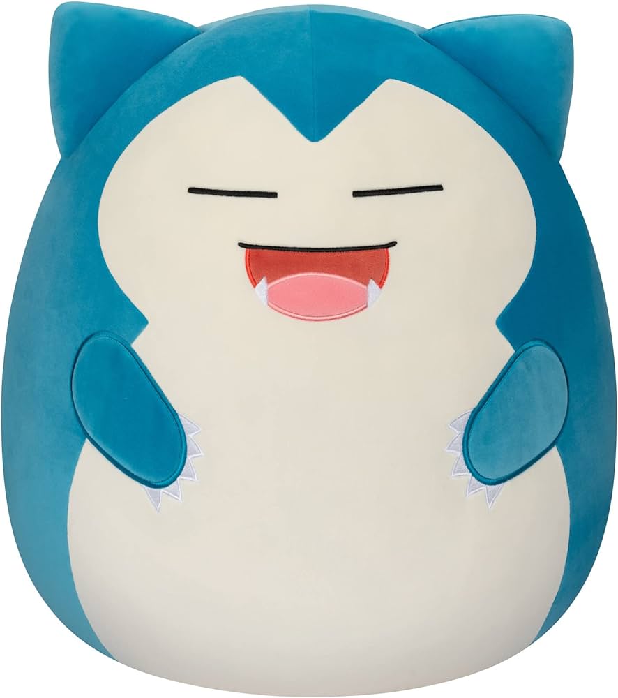 Pokemon Squishmallows Snorlax Gosedjur 25cm