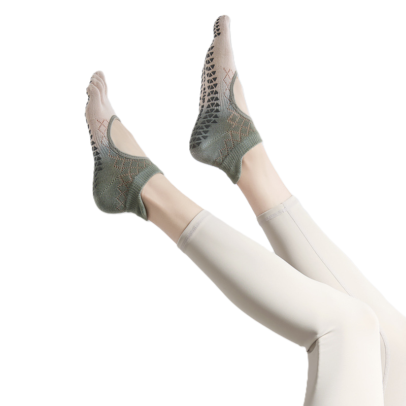 Sklisikre tåsokker til yoga - 4