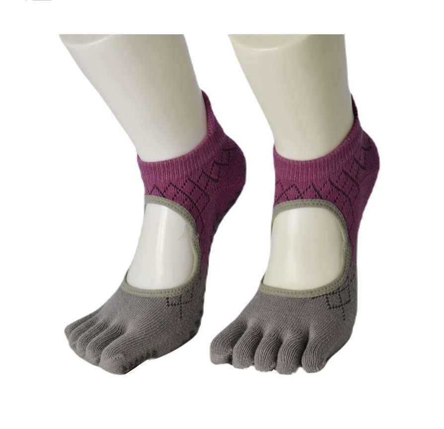 Yoga sokken unisex antislip nude flow enkelhoogte - SOXS