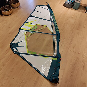 Begagnat vindsurfingsegel 4.5 Simmer Black Tip Team Edition 2023 