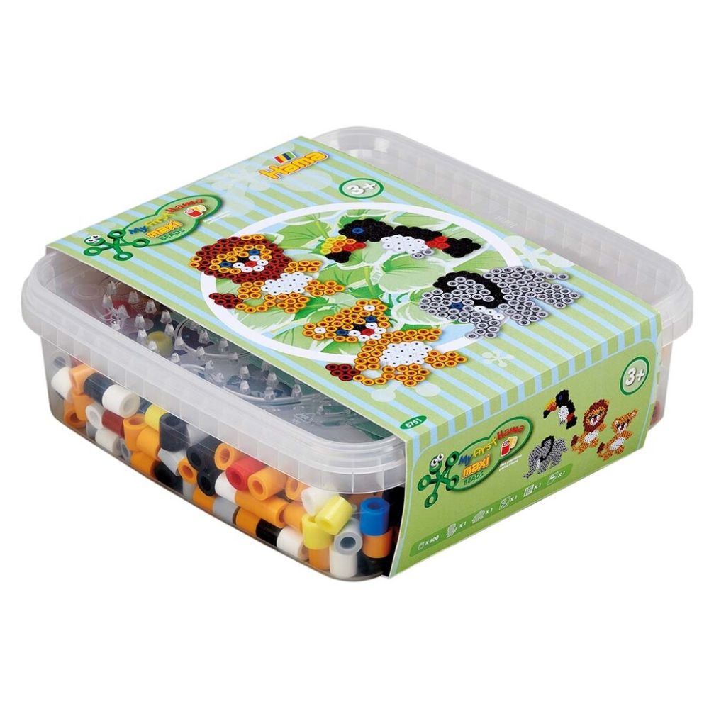 Hama Maxi Box 600 pcs. Animals