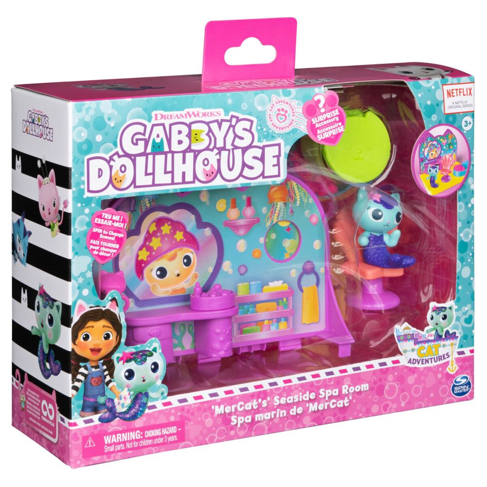 Gabby's Dollhouse Deluxe Room, Seaside Spa Room