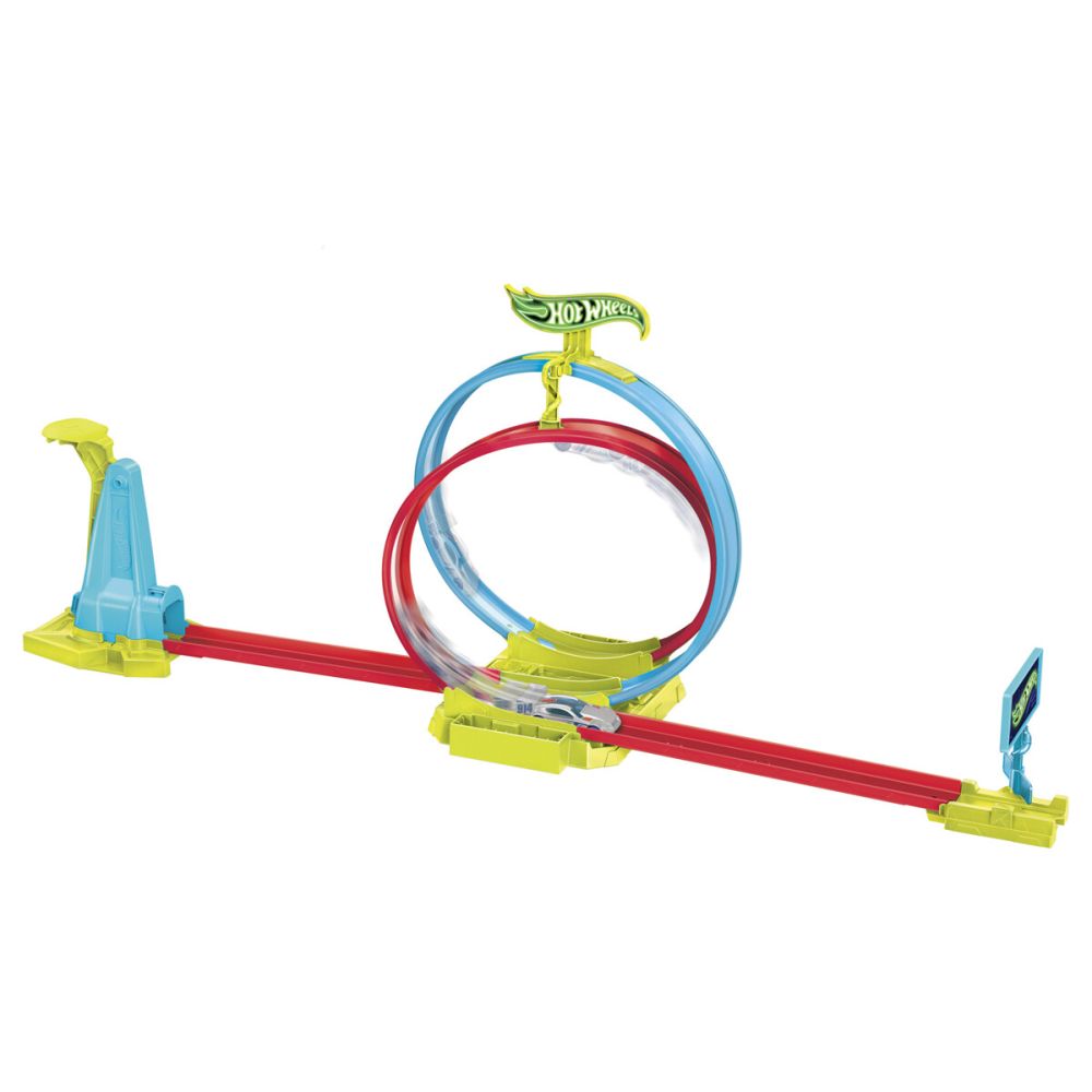 Hot Wheels Action Neon Laser Stunt Slamway - 2
