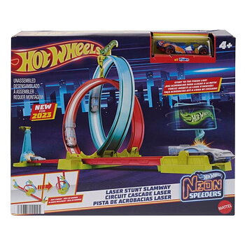 Hot Wheels Action Neon Laser Stunt Slamway
