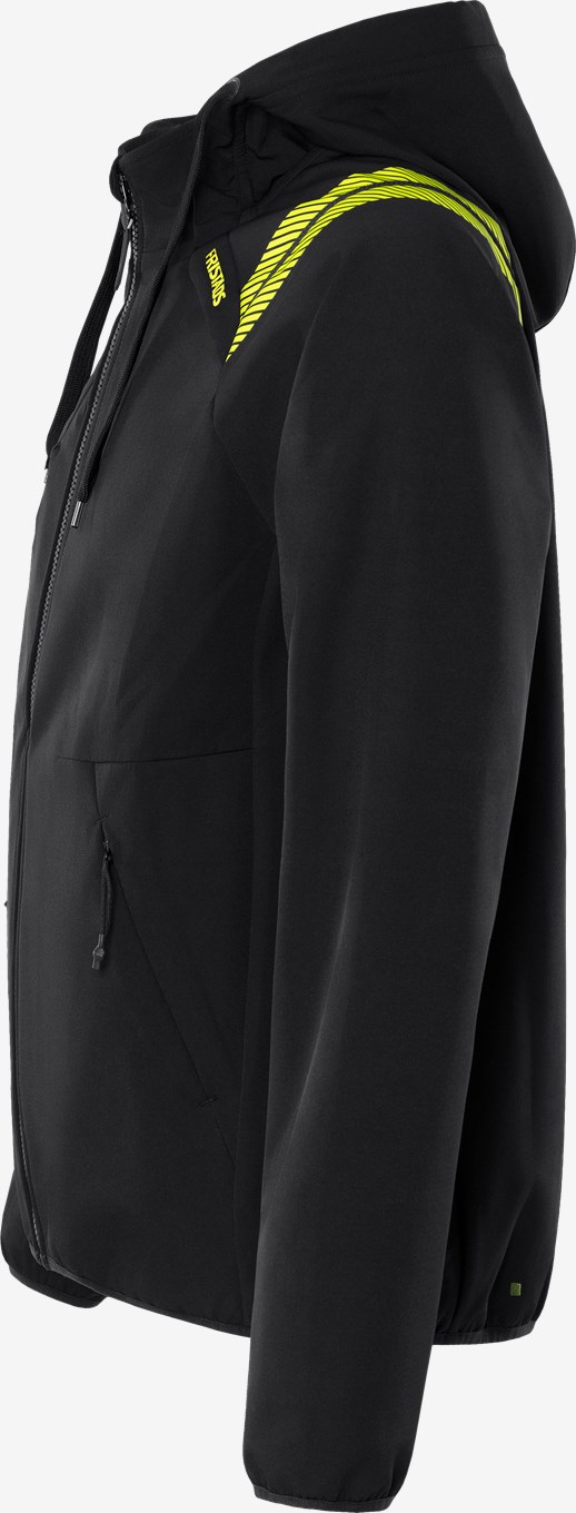 Softshelljacka Med Huva 7461 BON Svart - 3