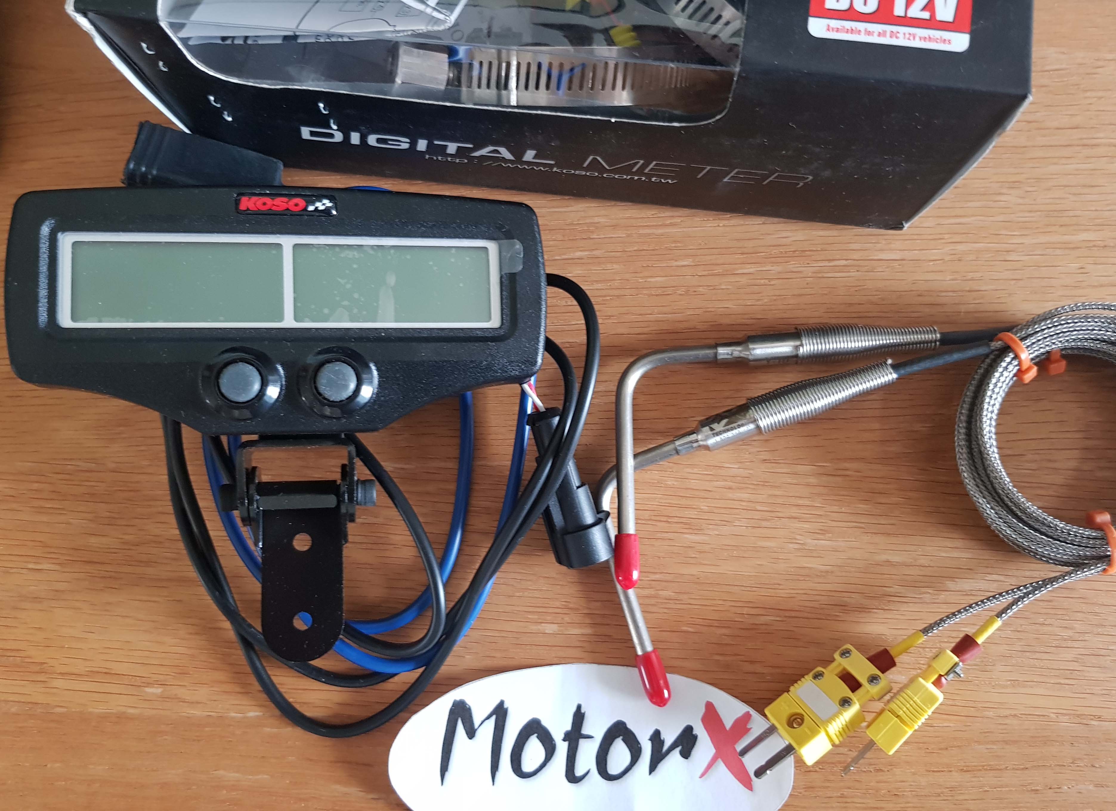 KOSO Avgastemperatur / RPM  (dual EGT) 