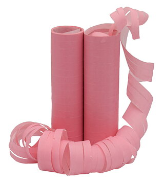Serpentiner ljus rosa  2-P