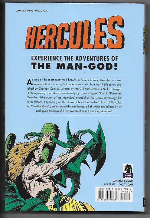 Hercules: Adventures of The Man-God Archive HC NM-
