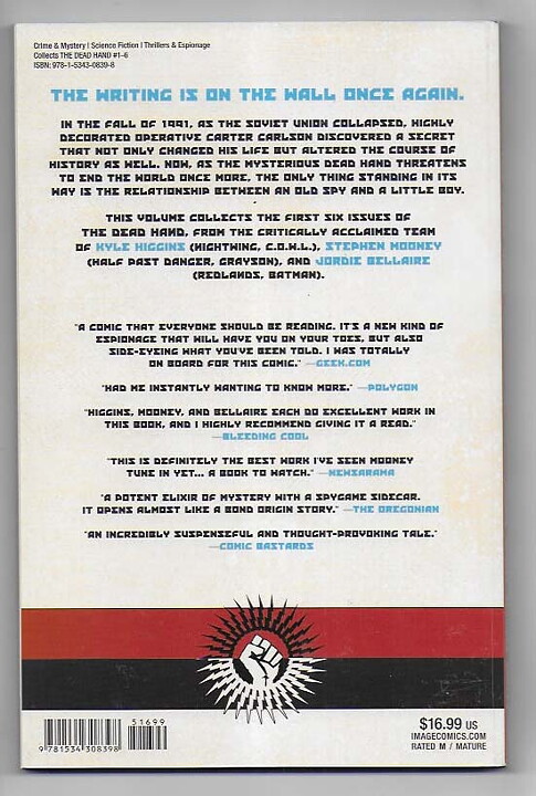 Dead Hand: Volume 1 - Cold War Relics TP VF/NM