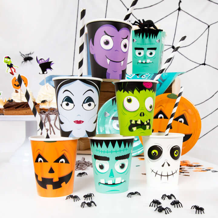 Halloween Pappersmuggar Monsters - 2