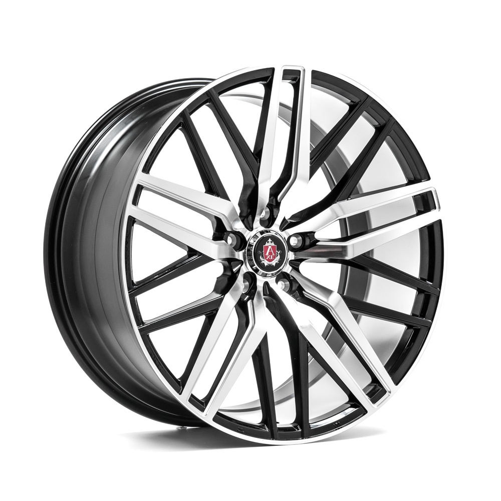 20" AXE WHEELS EX30 - GLOSSY BLACK POLISHED