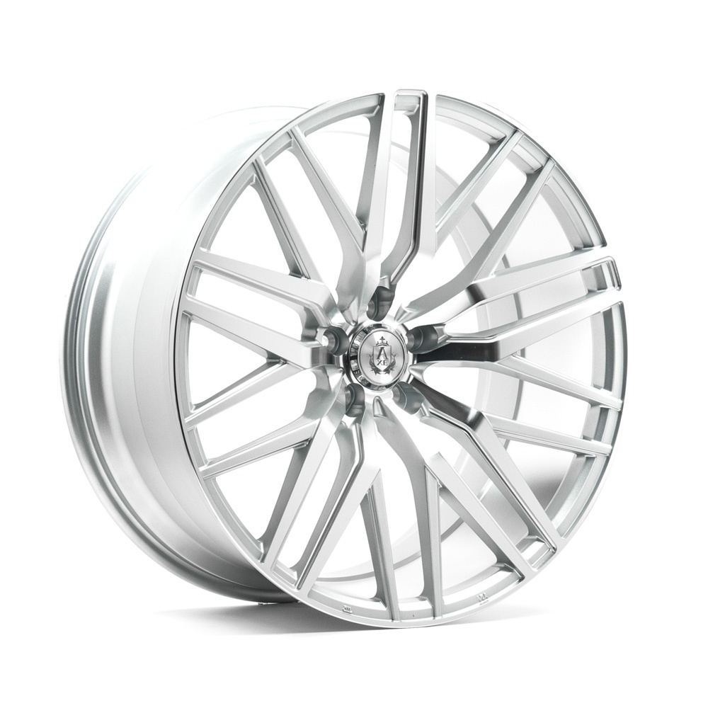 20" AXE WHEELS EX30 - GLOSSY SILVER POLISHED