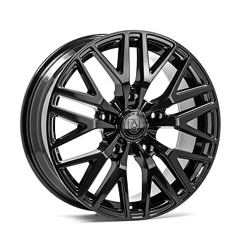 19" AXE WHEELS EX30T - GLOSSY BLACK - 1050 KG