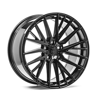 22" AXE WHEELS EX40 - GLOSSY BLACK