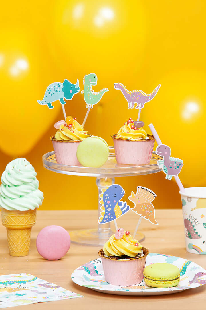 Cake picks Dinosauriekalas  6-pack - 2