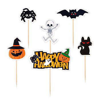 Cupcake toppers Happy Halloween