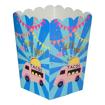 POPCORN BOX TACO 8-P