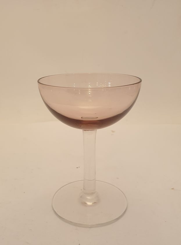 Likörglas lila