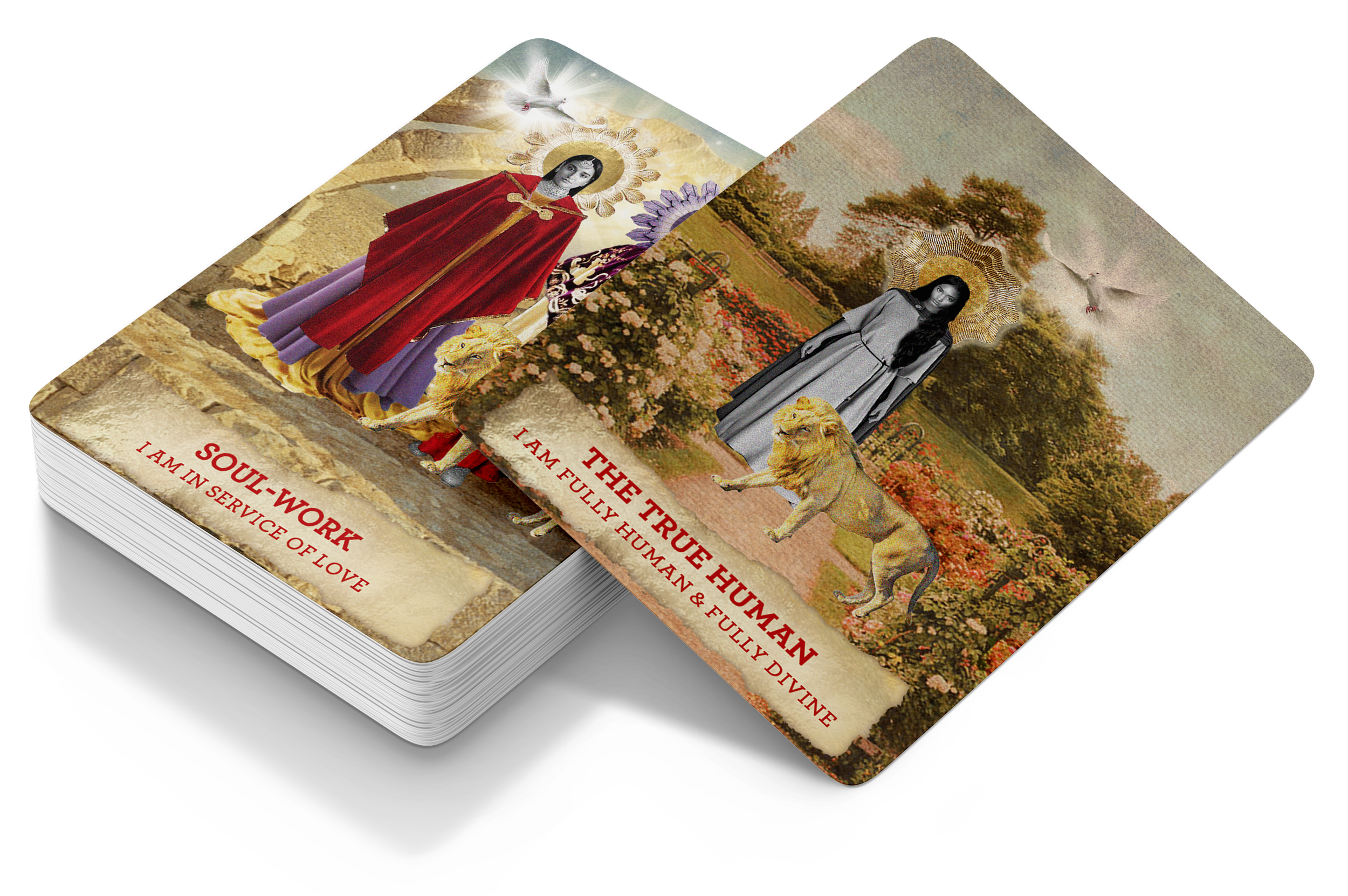 The Mary Magdalene Oracle: A 44-Card Deck & Guidebook of Mary's Gospel & Legend Cards Kort –  Watterson Meggan  - 2