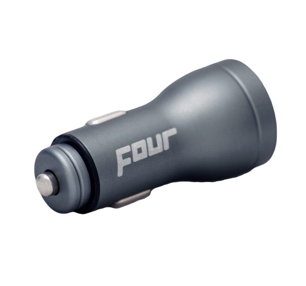 FOUR Mobile USB laddare med voltmätare - 3