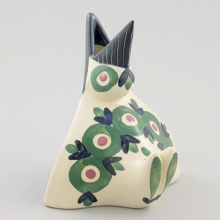 Anita Nylund (1950s) Stylized Bird with Colorful Decor 13 cm