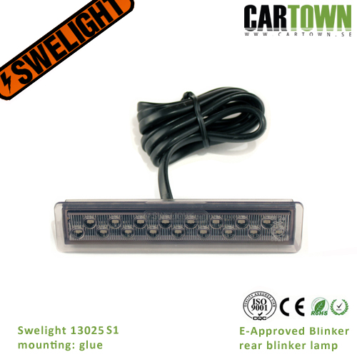 Led blinker tinted glued Swelight (1pcs) - 2