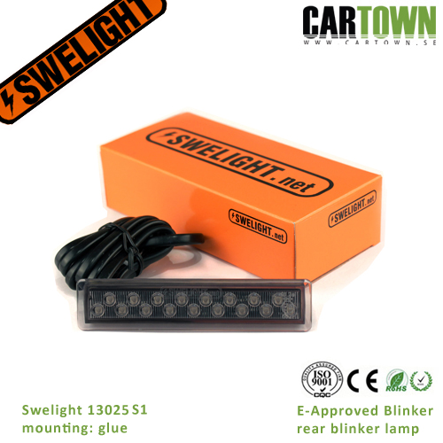 Led blinker tinted glued Swelight (1pcs)