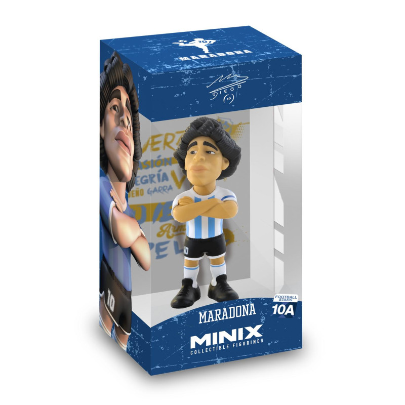 Samlarfigur Fotbollsstjärnor Minix, Maradona Argentina
