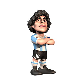Samlarfigur Fotbollsstjärnor Minix, Maradona Argentina