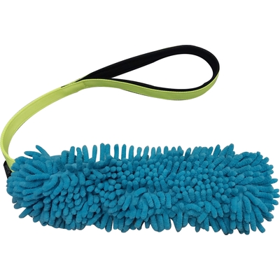 Kampleksak i moppmaterial. 