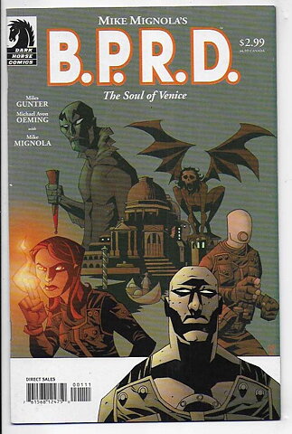 B.P.R.D.: The Soul of Venice VF/NM