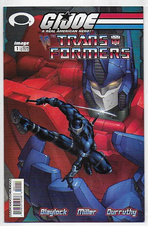 G.I. Joe Vs. Transformers # 1 Cover A VF/NM