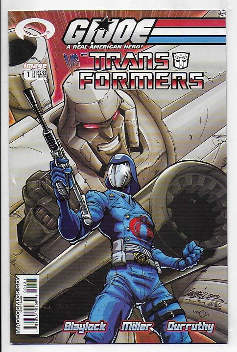 G.I. Joe Vs. Transformers # 1 Cover B VF/NM