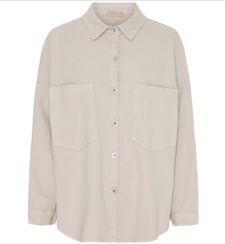MARTA DU CHATEAU DAM JACKA MDCKAREN - Beige