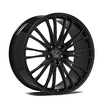 23" AXE WHEELS FF2 FORGED - GLOSSY BLACK
